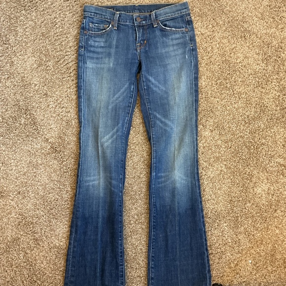 Citizens Of Humanity Denim - Citizens of Humanity Kelly 001 Low Waist Blue Bootcut Jeans Size 26 Women